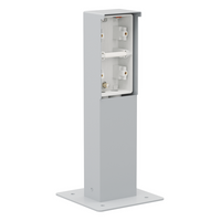 Niko Hydro Tuinpaal met twee inbouwdozen en grondplaat 700-36920