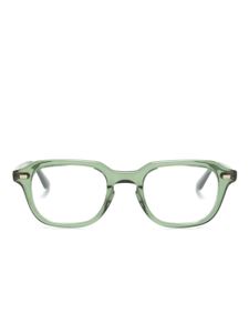 Moscot lunettes de soleil carrées Gatkes - Vert