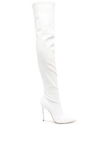 Casadei Blade 110mm pointed-toe boots - Blanc