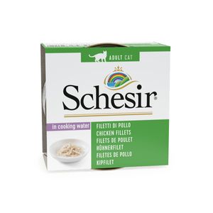 Schesir in Kookvocht Kipfilet natvoer kat 85gr