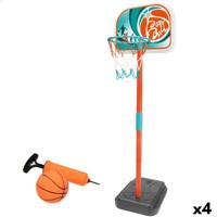 Basketbalbasket Colorbaby 33 x 106 x 29 cm (4 Stuks)