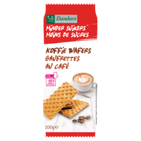 Damhert Koffiewafers low carb 100 Gram