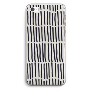 Moroccan stripes: iPhone 5 / 5S / SE Transparant Hoesje