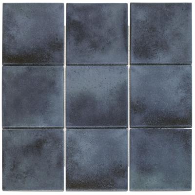 The Mosaic Factory Kasba Mozaïek Tegel Vierkant - Indigo Mat Porselein 297x297 mm