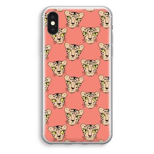 Tijger: iPhone XS Transparant Hoesje