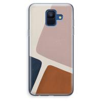 Geo #2: Samsung Galaxy A6 (2018) Transparant Hoesje - thumbnail