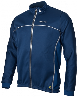 Craft Thermo Schaatsjack windstopper flatlock navy unisex L