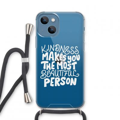 The prettiest: iPhone 13 mini Transparant Hoesje met koord