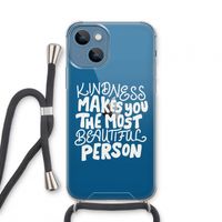 The prettiest: iPhone 13 mini Transparant Hoesje met koord