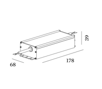 Wever & Ducre - Driver 24V 100W Non Dim