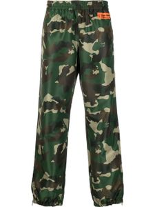 Heron Preston pantalon de jogging Camo à patch logo - Vert