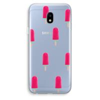 Waterijsje: Samsung Galaxy J3 (2017) Transparant Hoesje - thumbnail