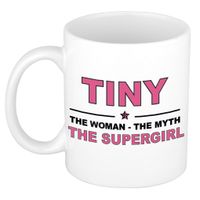 Tiny The woman, The myth the supergirl collega kado mokken/bekers 300 ml - thumbnail