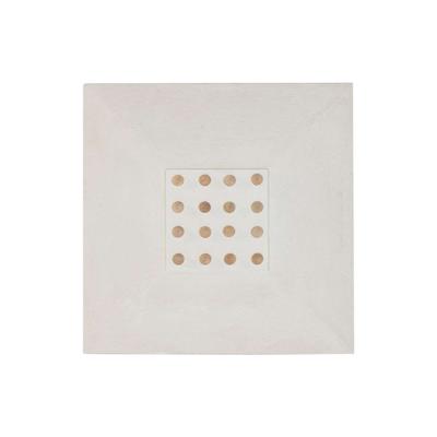 Wanddecoratie Home ESPRIT Wit Natuurlijk Scandi Balletjes 80 x 6 x 80 cm