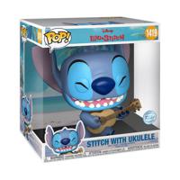 Lilo & Stitch Super Sized Jumbo POP! Games Vinyl Figure Stitch w/Uke 25cm