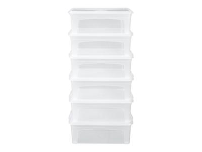 LIVARNO home Opbergboxen (Set van 6 klein)