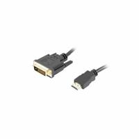 Adapter HDMI naar DVI Lanberg CA-HDDV-20CU-0018-BK Zwart 1,8 m Adapter HDMI naar DVI Lanberg CA-HDDV-20CU-0018-BK Zwart 1,8 m