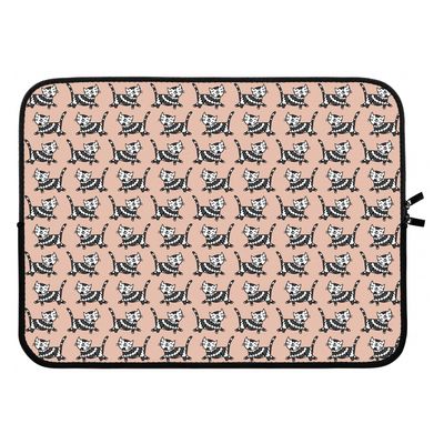 Zwarte poes: Laptop sleeve 15 inch