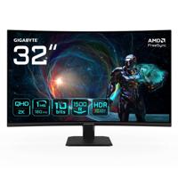 GIGABYTE GS32QCA computer monitor 80 cm (31.5") 2560 x 1440 Pixels Quad HD LED Zwart