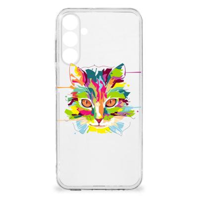 Samsung Galaxy A16 Telefoonhoesje met Naam Cat Color Samsung Galaxy A16 Telefoonhoesje met Naam Cat Color