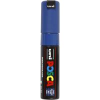 Uni-Posca Posca marker, afm pc-8k, lijndikte 8 mm, breed, blauw, 1 stuk