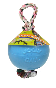 Jolly Ball Romp-n-Roll 15cm Baby Blauw (Bosbessengeur)