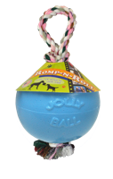 Jolly Ball Romp-n-Roll 15cm Baby Blauw (Bosbessengeur) - thumbnail