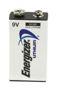 Diverse Energizer Lithium Ultra battery 9V batterij