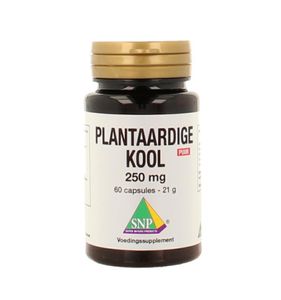 Plantaardige kool 250 mg puur