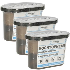 4x benson vochtopnemer - 500 ml - vochtvanger - voorkomt geurtjes en schimmels