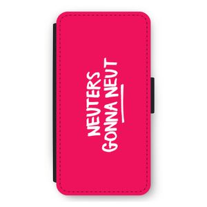 Neuters (roze): iPhone 11 Pro Max Flip Hoesje