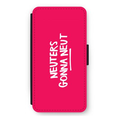 Neuters (roze): iPhone 11 Pro Max Flip Hoesje