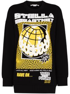 Stella McCartney sweat Rave à imprimé graphique - Noir