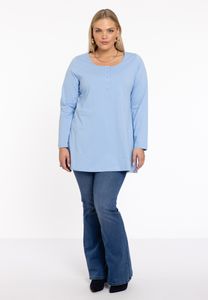 Tuniek flare knopen COTTON