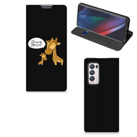OPPO Find X3 Neo Magnet Case Giraffe - thumbnail