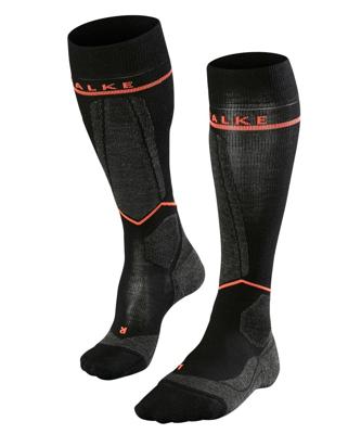 Falke SK Compression Energy Skisok Dames Black-Neon Red 35-38 W2