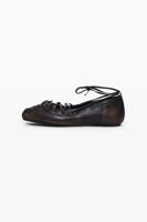 Zwarte platte schoen - BLACK - 41