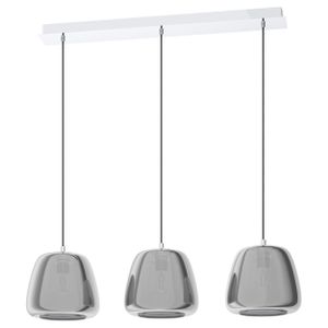 EGLO hanglamp 3-lichts Albarino - chroom - Leen Bakker