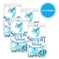 Gillette Simply Venus2 Wegwerpscheermesjes - Vrouwen - 4 Stuks - 4 stuks - thumbnail