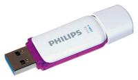 Philips FM64FD75B USB flash drive 64 GB USB Type-A 3.2 Gen 1 (3.1 Gen 1) Paars, Wit