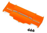 Wing, Rustler 4X4 (orange)/ 3x8mm FCS (3) (TRX-6721T)