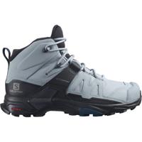 Salomon X ULTRA MID WIDE GTX Hoge Wandelschoen Dames Quarry/Black/Legion Blue 7,5