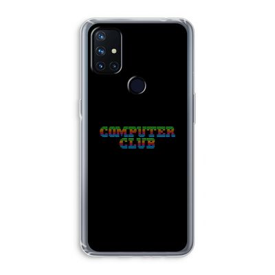 Retro: OnePlus Nord N10 5G Transparant Hoesje
