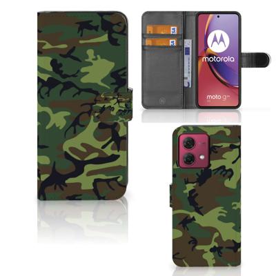Motorola Moto G84 | Telefoon Hoesje | Army Dark