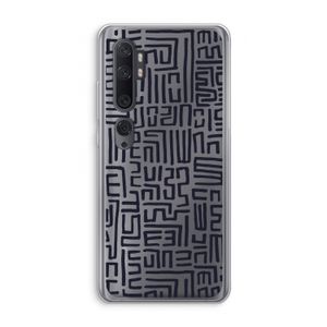 Moroccan Print: Xiaomi Mi Note 10 Pro Transparant Hoesje