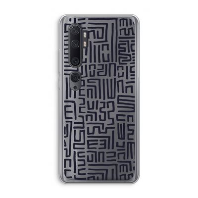 Moroccan Print: Xiaomi Mi Note 10 Pro Transparant Hoesje