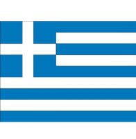 Stickertjes van vlag van Griekenland   -
