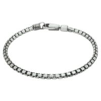 Armband Zilver Oxi Venetiaans 3,5 mm breed en 20 cm lang