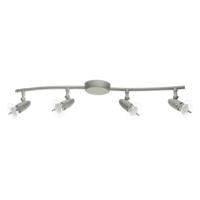 Eglo OpbouwspotPocket 2 4-lichts grijs - 13721