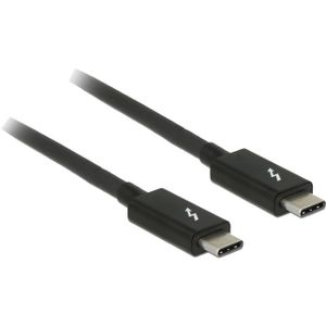 DeLOCK 84846 USB-kabel USB 3.2 Gen 2 (3.1 Gen 2) 1,5 m USB C Zwart